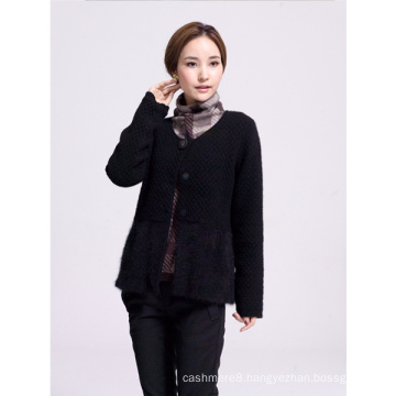 excellent anti-pilling ladies' knitting cashmere sweater cardigan